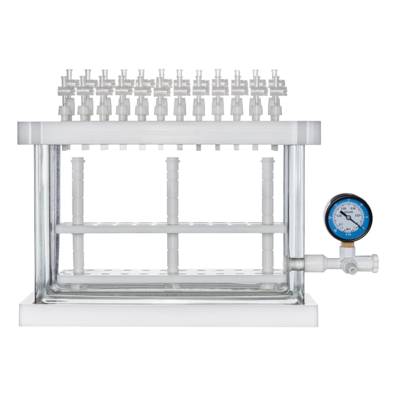 Вакуумная установка для твердофазной экстракции, 24 порта